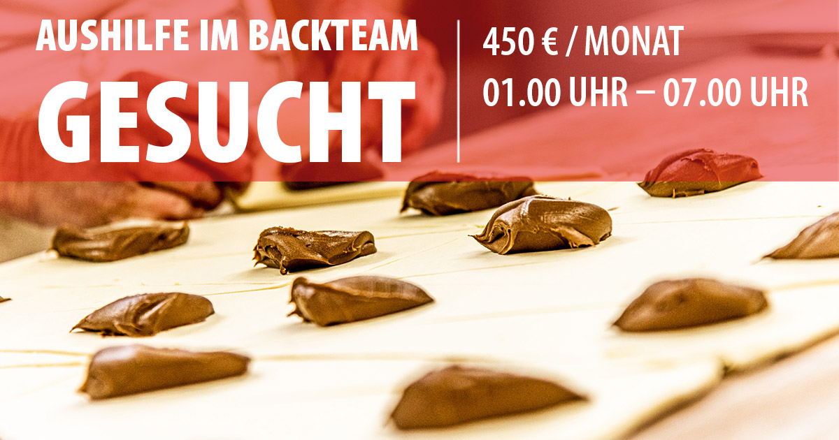 Unterstützung unseres Backstubenteams
